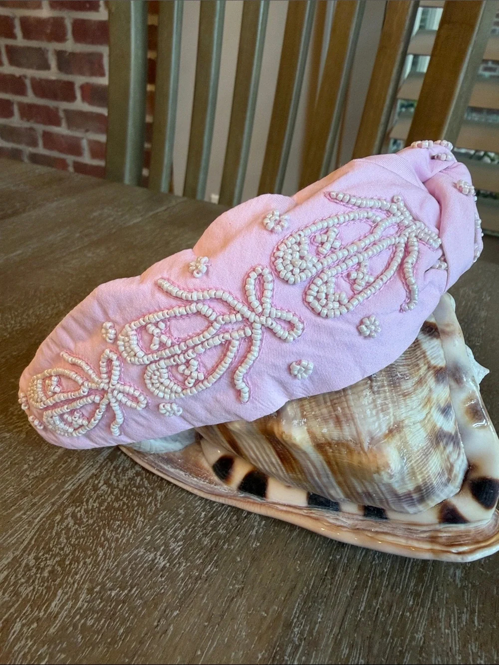 Golden Lily Beaded Ballet Headband